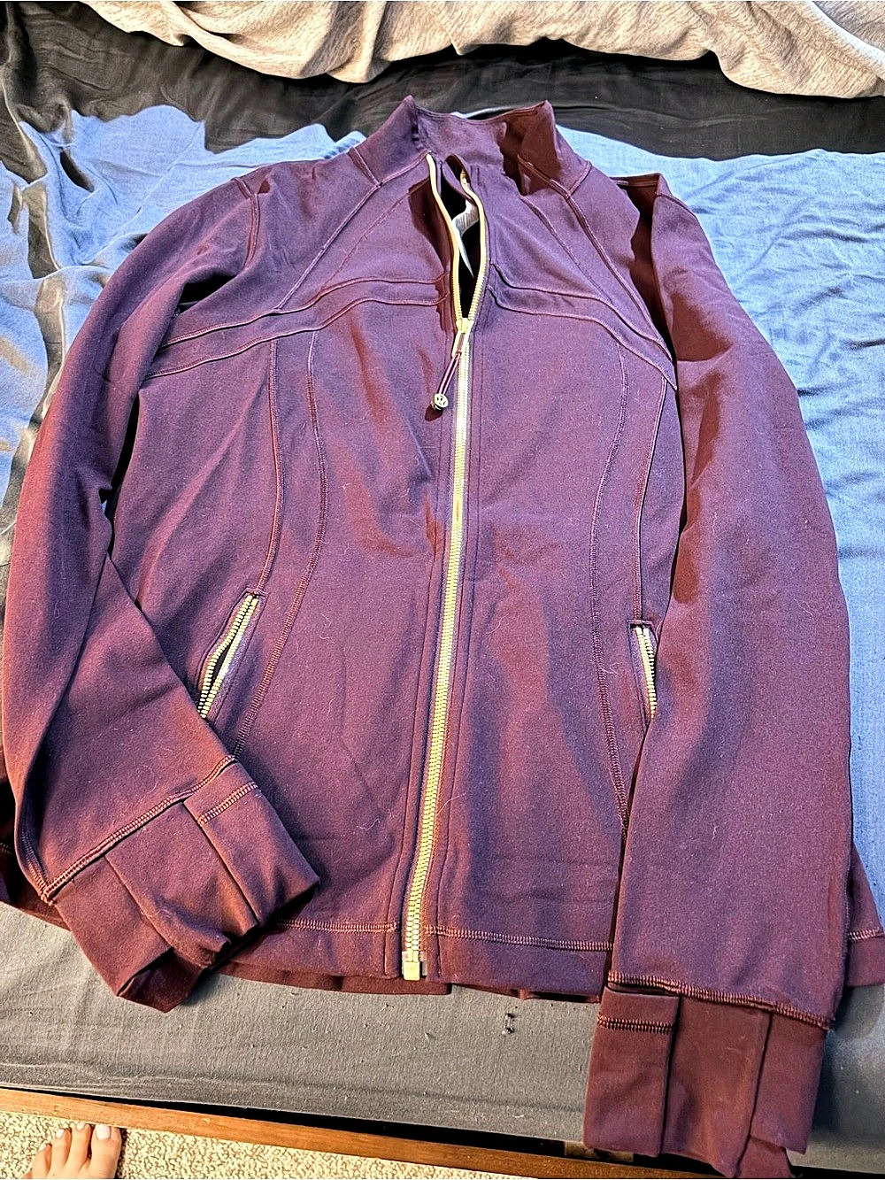 Lululemon Define Jacket *Nulu Athletic Zip Purple